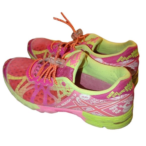 Womens ASICS Sneakers Pink Size 6.5 Gel Noosa Tri - Picture 5 of 8
